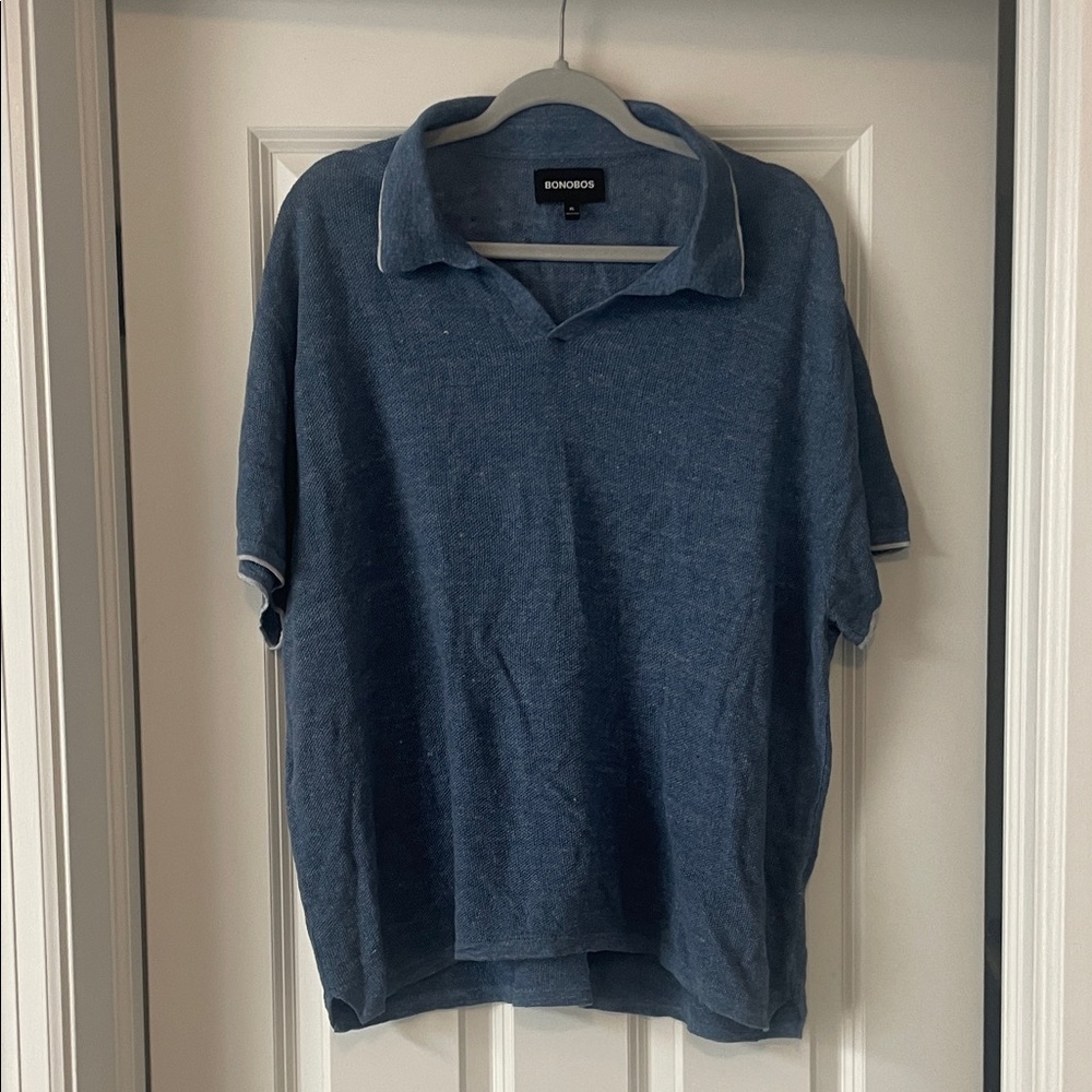 Bonobos Blue Polo Shirt